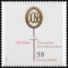 FRG MiNo. 2999 ** 100 years German Sports Badge, MNH