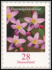 BRD MiNr. 3094 ** Blumen: Tausendgüldenkraut, postfrisch, selbstklebend
