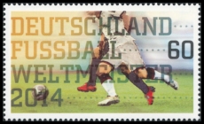 BRD MiNr. 3095 ** Deutschland Fußball-Weltmeister 2014, postfrisch