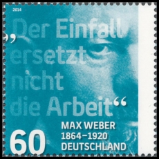 FRG MiNo. 3071 ** 150th birthday of Max Weber, MNH