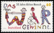 BRD MiNr. 3072 ** 50 Jahre Aktion Mensch, postfrisch