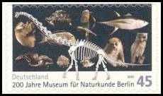 BRD MiNr. 2780 ** 200 Jahre Museum Naturkunde Berlin, postfrisch, selbstklebend