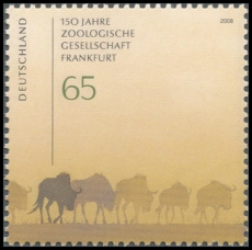 BRD MiNr. 2653 ** 150 Jahre Zoologische Gesellschaft Frankfurt, postfrisch