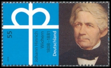 FRG MiNo. 2657 ** 200th birthday of Johann Hinrich Wichern, MNH