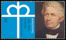 BRD MiNr. 2657 ** 200. Geburtstag von Johann Hinrich Wichern, postfrisch