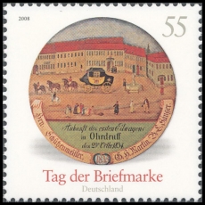 BRD MiNr. 2692 ** Tag der Briefmarke 2008: Schätze der Philatelie, postfrisch