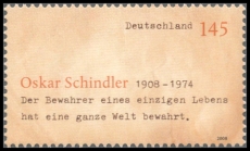 BRD MiNr. 2660 ** 100. Geburtstag von Oskar Schindler, postfrisch