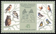 BRD MiNr. 2661 ** 100 Jahre Staatliche Vogelschutzwarte Seebach, postfrisch