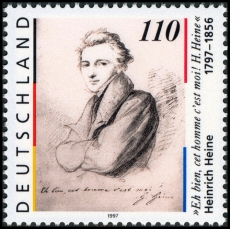 FRG MiNo. 1962 ** 200th birthday Heinrich Heine, MNH
