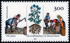 FRG MiNo. 1946 ** 350 years of potato cultivation in Germany, MNH