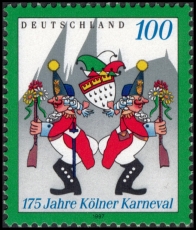 FRG MiNo. 1903 ** 175 years Cologne carnival, MNH