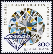 FRG MiNo. 1911 ** 500 years gemstone region Idar-Oberstein, MNH