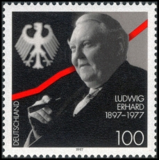 FRG MiNo. 1904 ** 100th birthday of Ludwig Erhard, MNH