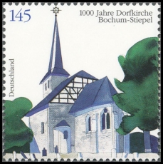 FRG MiNo. 2646 ** 1000 years the village church of Stiepel, MNH