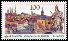 FRG MiNo. 1881 ** Cultural & Natural Heritage Humanity: Old Town Bamberg, MNH
