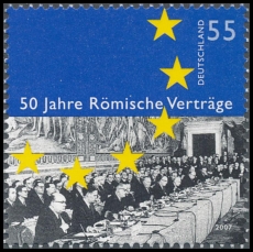 FRG MiNo. 2593 ** 50 Years Rome treaty, MNH