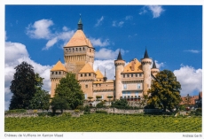 Postkarte Château de Vufflens im Kanton Waadt