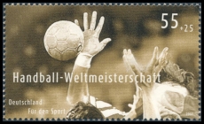 BRD MiNr. 2578 ** Sporthilfe 2007: Handball WM in Deutschland, postfrisch