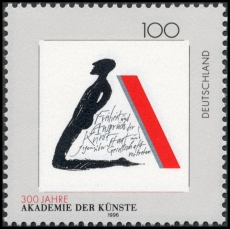 BRD MiNr. 1866 ** 300 Jahre Akademie der Künste Berlin, postfrisch