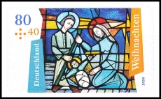 FRG MiNo. 3574 ** Christmas 2020 series: church window, MNH, self-adhesive