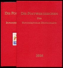 Yearbook 2016 Postage stamps of the Federal Republic of Germany without stamps