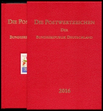 Jahrbuch 2016 Die Postwertzeichen der Bundesrepublik Deutschland ohne Marken