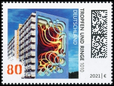 FRG MiNo. 3633 ** Street Art Series: 1010 - Drops and Rings, MNH