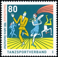 BRD MiNr. 3639 ** 100 Jahre Deutscher Tanzsportverband, postfrisch