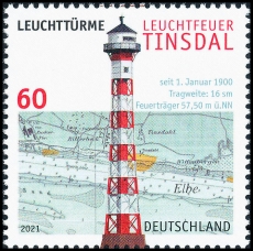 BRD MiNr. 3615 ** Serie Leuchttürme: Tinsdal, postfrisch