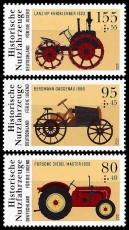 BRD MiNr. 3618-3620 Satz ** Serie Jugend 2021: Historische Traktoren, postfrisch