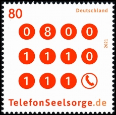 BRD MiNr. 3627 ** Telefonseelsorge, postfrisch