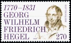 FRG MiNo. 3560 ** 250th birthday Georg Wilhelm Friedrich Hegel, MNH