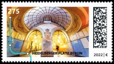 BRD MiNr. 3674 ** Serie U-Bahn-Stationen: Heidelberger Platz Berlin, postfrisch