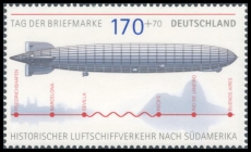 BRD MiNr. 2589 ** Tag der Briefmarke 2007: Graf Zeppelin, aus Block 69, postfr.