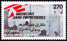 FRG MiNo. 3650 ** 50 Years Doctors Without Borders, MNH