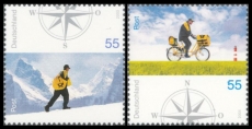 FRG MiNo. 2447-2448 set ** Post: mail delivery in Germany, MNH