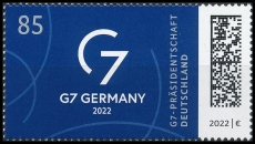 FRG MiNo. 3694 ** G7 Presidency Germany 2022, MNH