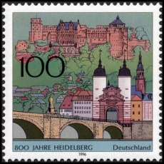 BRD MiNr. 1868 ** 800 Jahre Heidelberg, postfrisch