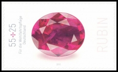FRG MiNo. 2909 ** Welfare: Precious stones, Ruby, MNH, self-adhesive