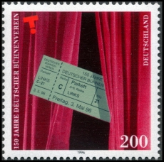 BRD MiNr. 1857 ** 150 Jahre Deutscher Bühnenverein, postfrisch