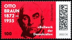 BRD MiNr. 3660 ** 150. Geburtstag von Otto Braun, postfrisch