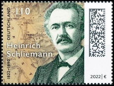 BRD MiNr. 3659 ** 200. Geburtstag von Heinrich Schliemann, postfrisch