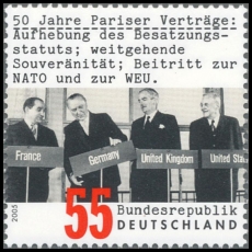 BRD MiNr. 2459 ** 50 Jahre Pariser Verträge, postfrisch