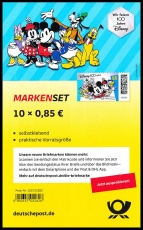 BRD MiNr. FB 125 (3756) ** 100 Jahre Disney, Folienblatt, selbstkl., postfr.