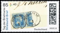 BRD MiNr. 3752 ** Serie Tag der Briefmarke 2023: Stralsund-Brief, postfrisch
