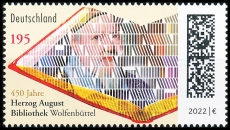 BRD MiNr. 3683 ** 450 Jahre Herzog-August-Bibliothek Wolfenbüttel, postfrisch