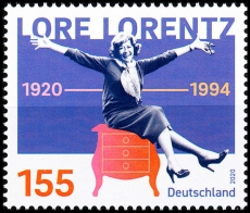 FRG MiNo. 3565 ** 100th birthday of Lore Lorentz, MNH
