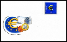 BRD MiNr. 2234 ** Gedenkganzsache zur Einführung des Euro als Barzahlungsmittel