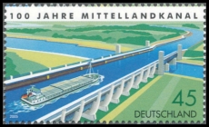 FRG MiNo. 2454 ** 100 years Mittellandkanal, MNH