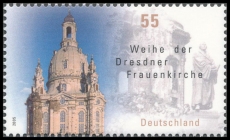 FRG MiNo. 2491 ** Consecration of the Dresden Frauenkirche, MNH